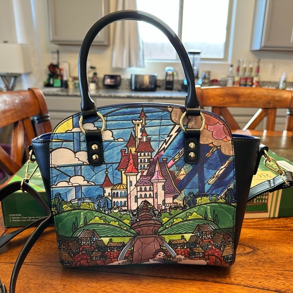 Loungefly Beauty and the Beast Bag - Multicolor - Picture 3 of 7